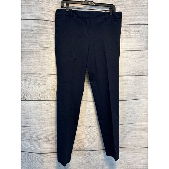Women's Navy Stretchy Dress Pants size 12 - Picture 1 of 4